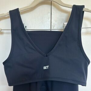 SET ACTIVE: Navy Sportbody Set